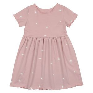 Pouf Baby's Sun Print Short Sleeve Dress